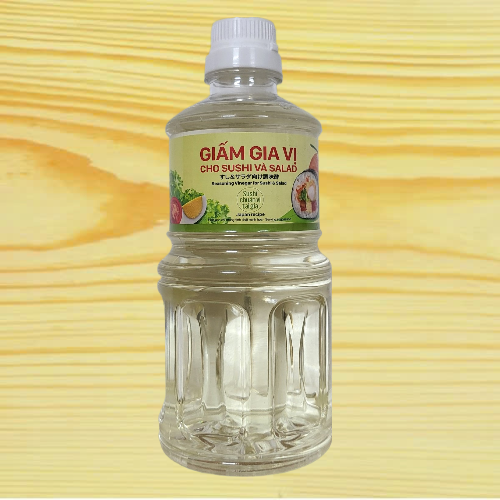KEWPIE [chai 500ml] GIẤM GIA VỊ CHO SUSHI VÀ SALAD  Seasoning Vinegar for Sushi & Salad