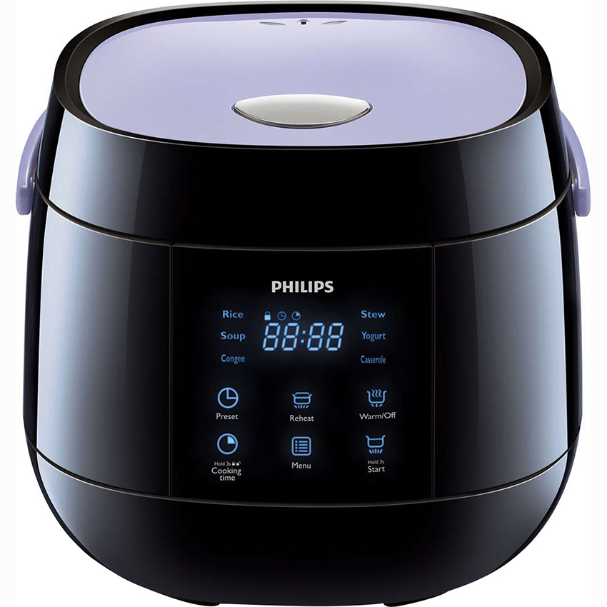 Nồi cơm điện tử philips hd3060 - đen - hàng chính hãng - bảo hành toàn quốc 2 năm
