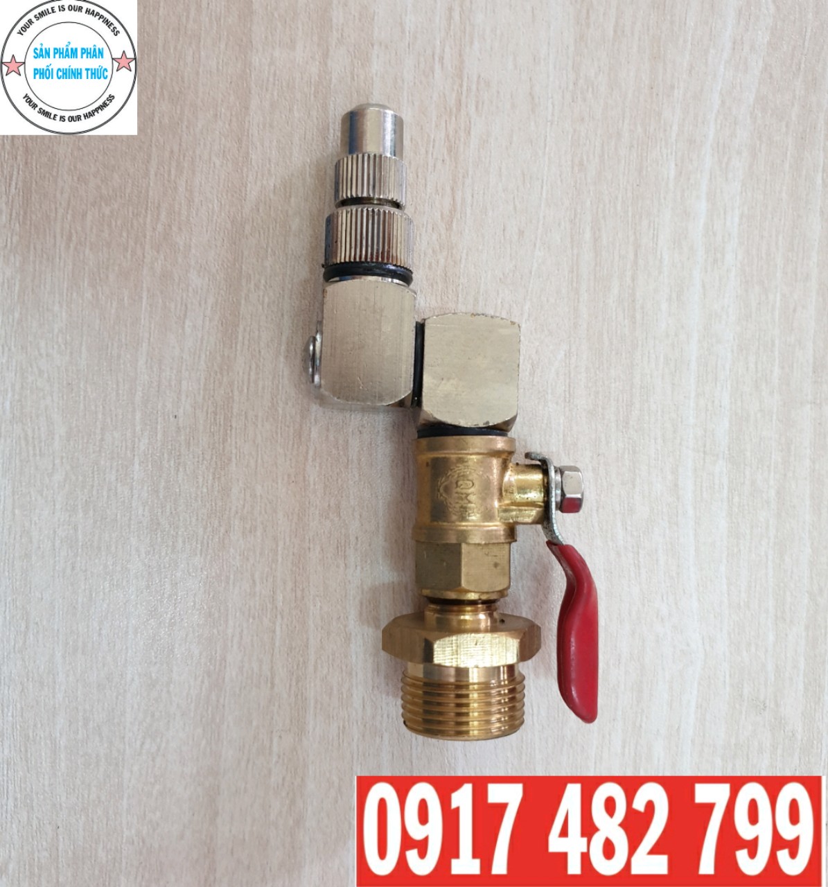 Béc xịt rửa máy lạnh xoay 360 độ