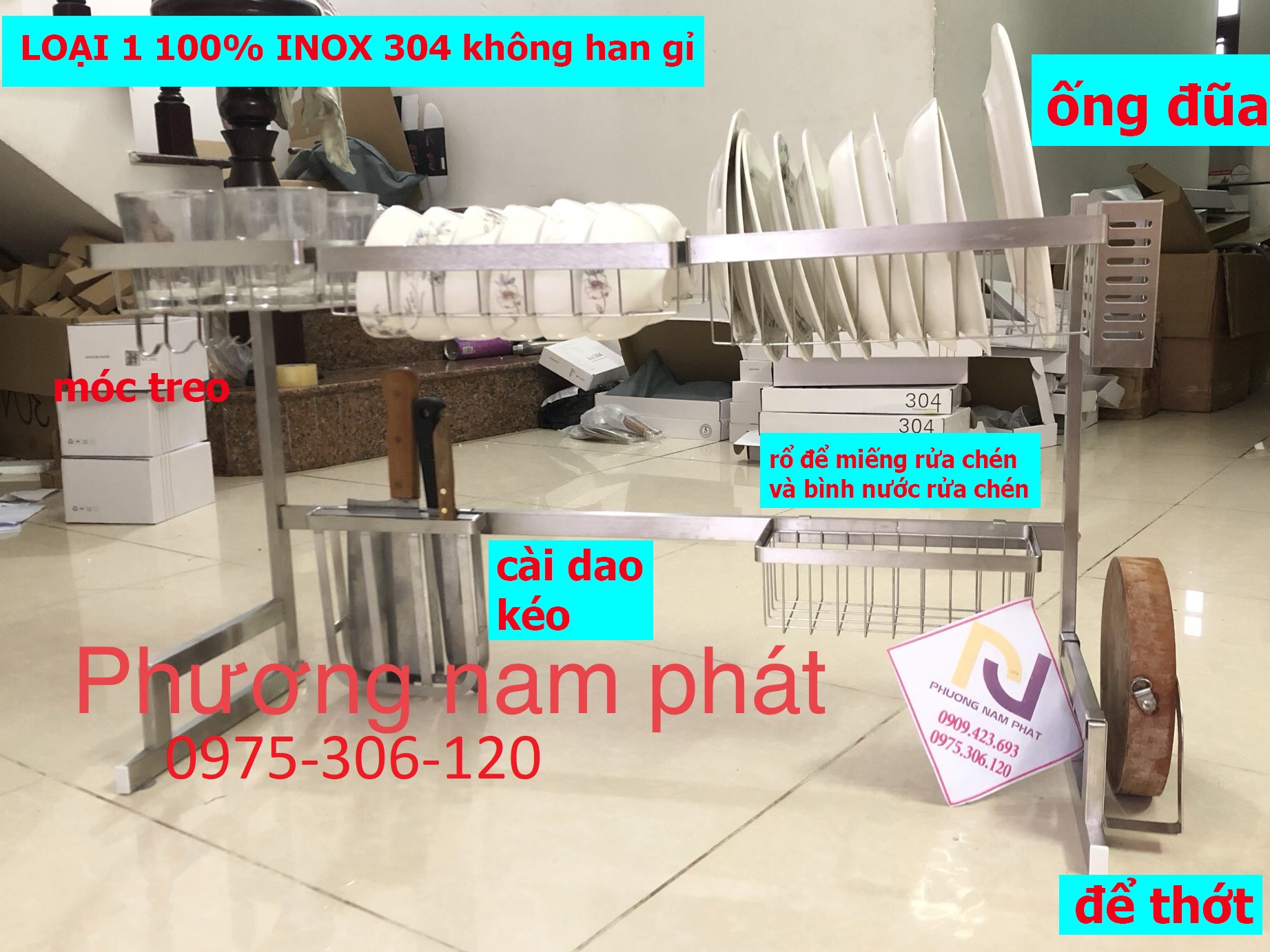 [HCM][HÀNG LOẠI 1 BAO CHẮC CHẮN] Kệ Chén Đa Năng 100% INOX 304 LEKUTE Giá Để Bát Đũa THÔNG MINH TIỆN LỢI ĐANG ĐƯỢC ƯA CHUỘNG GIÁ SIÊU SỈ 85CM inox chuẩn chống han gỉ kệ có chỗ cài dao cài thớt ống đũa