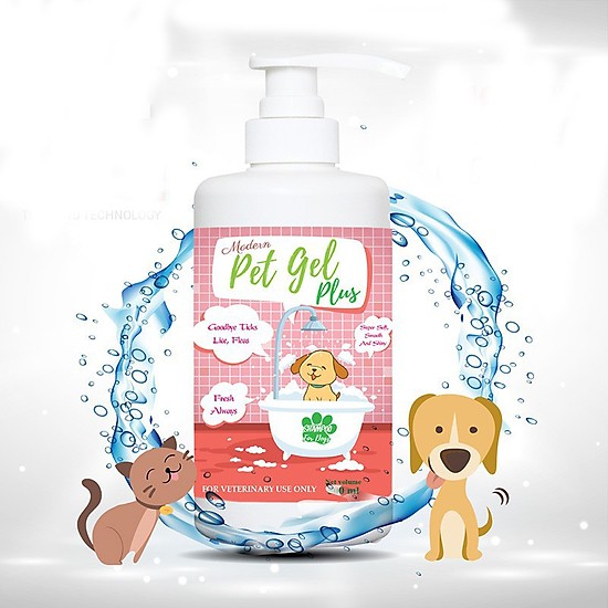 Sữa tắm modern pet gel plus 500ml