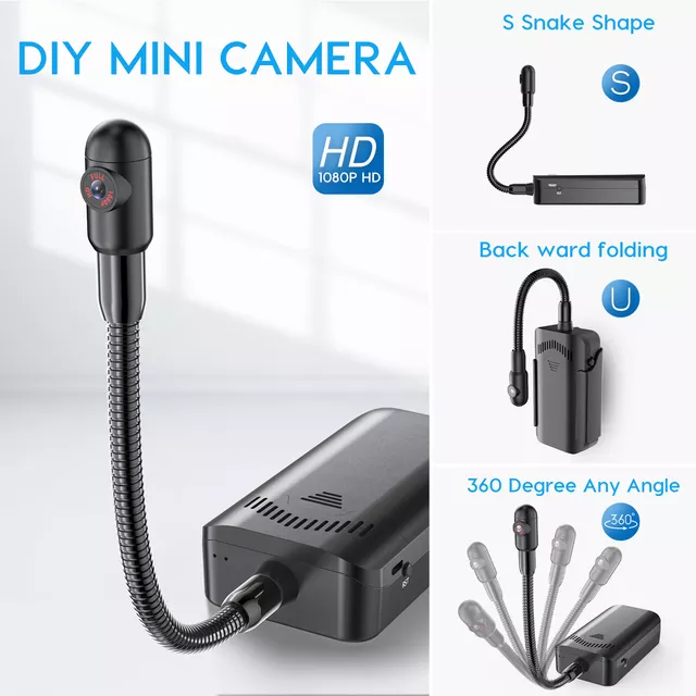 Camera Mini Siêu Nhỏ Wifi S900 Kết Nối Wifi Xem Trực Tiếp Từ Xa Qua Điện Thoại Không Giới Hạn Khoảng Cách Qua Wifi Hoặc 3G 4G Ghi Video 4K Siêu Nét Phát Hiện Cảnh Báo Chuyển Động