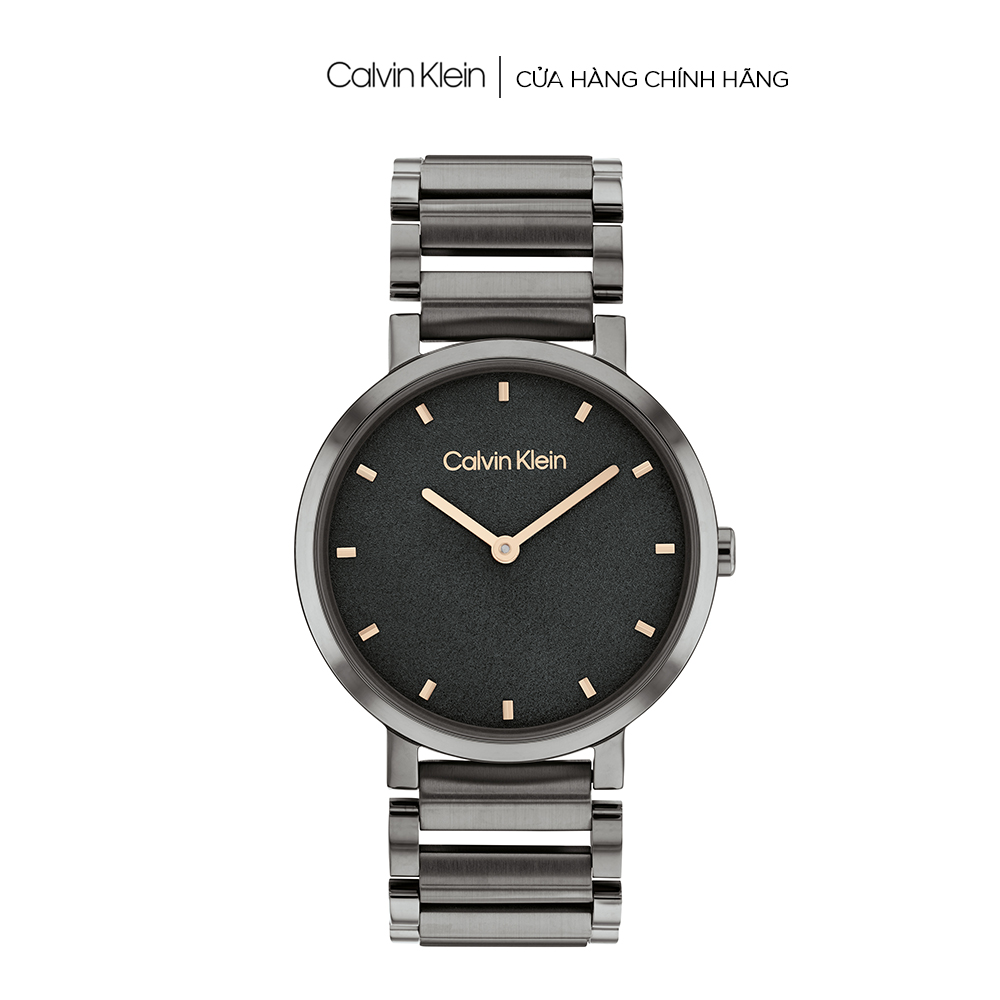 9.9 x DISCOUNT 25% x Đồng hồ Calvin Klein Nữ dây Kim loại SS22