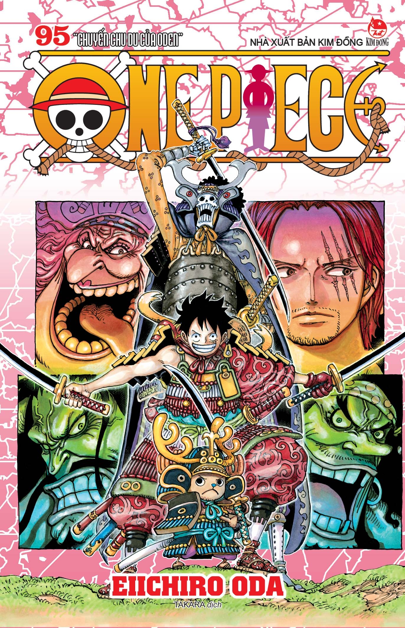 Fahasa - One Piece - Tập 95 (Bản Bìa Rời)