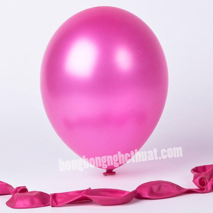 10 bong bóng nhũ cùng màu trang trí tiệc sinh nhật bong bóng nhũ thái lan 10''