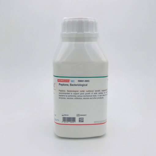 Peptone, Bacteriological, RM001, Himedia (peptone vi khuẩn, peptone vi sinh vật, tryptone, tryptopha