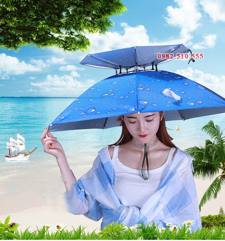Mũ ô câu cá - Che nắng, Che mưa