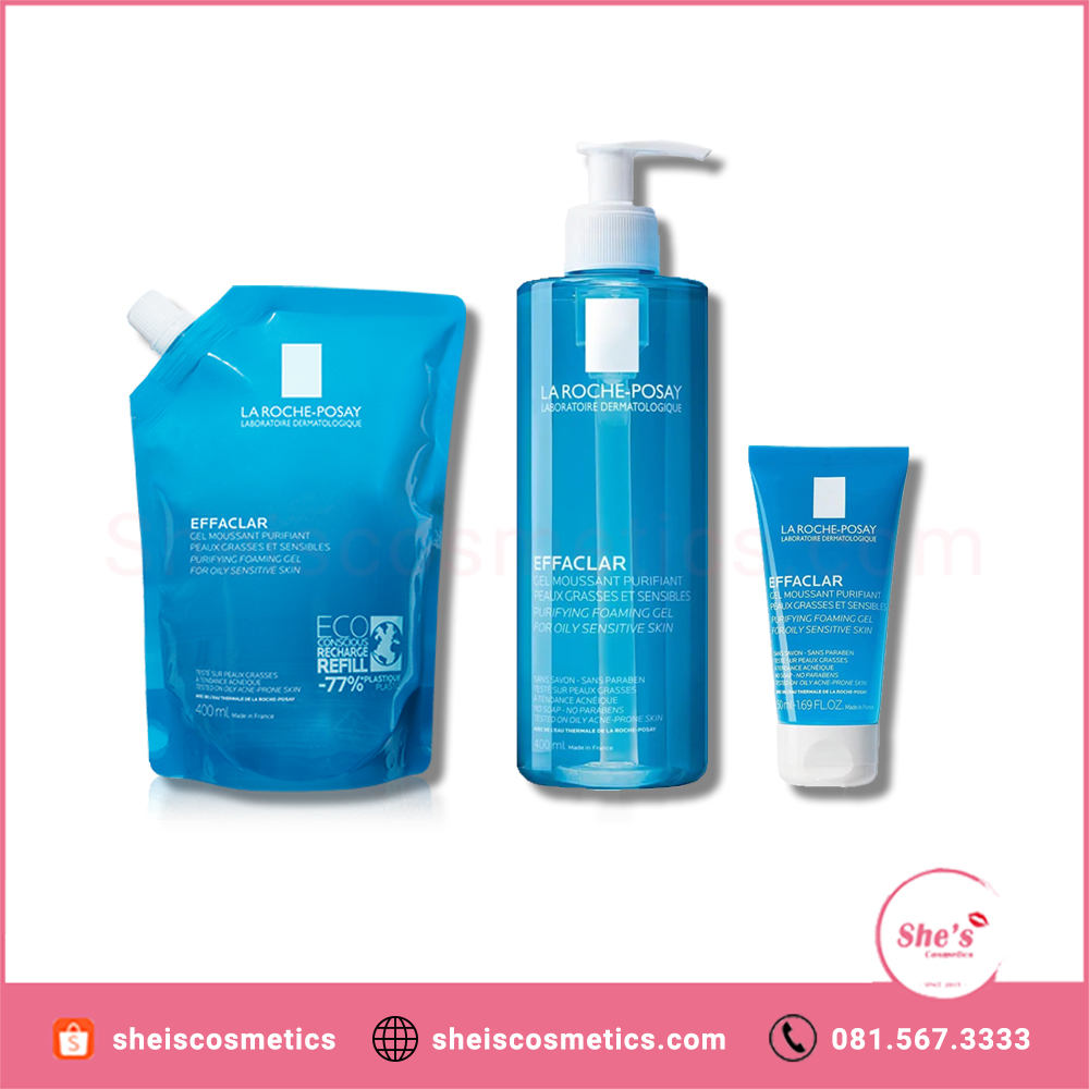 Sữa rửa mặt La Roche-Posay Effaclar Gel cho da dầu mụn