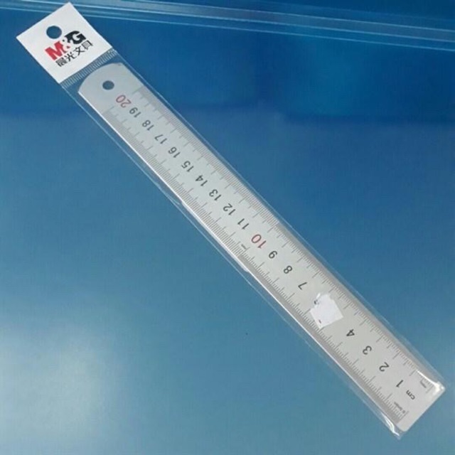 Thước kẻ nhôm 20cm mg