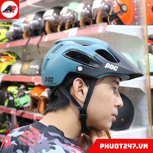 Mũ bảo hiểm xe đạp poc 07