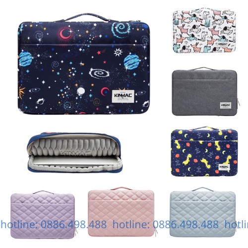 Túi chống sốc  MACBOOK/ LAPTOP chính hãng KINMAC cực chất chống va đập-chống nước-thời trang 12-16 inch
