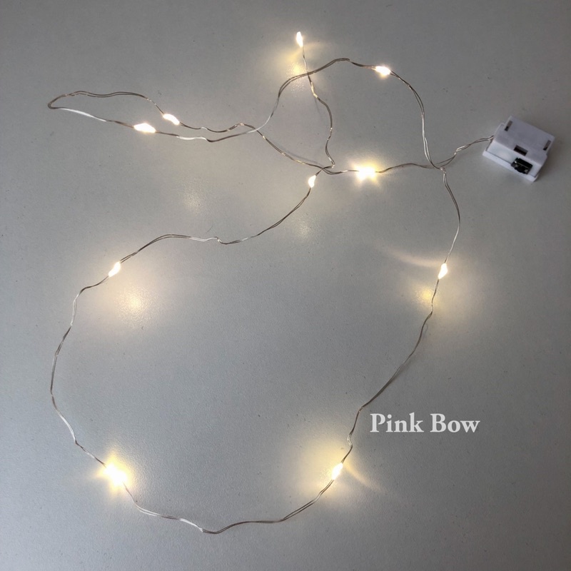 Đèn led Fairy Light dài 1m có 3 chế độ nháy đẹp mắt