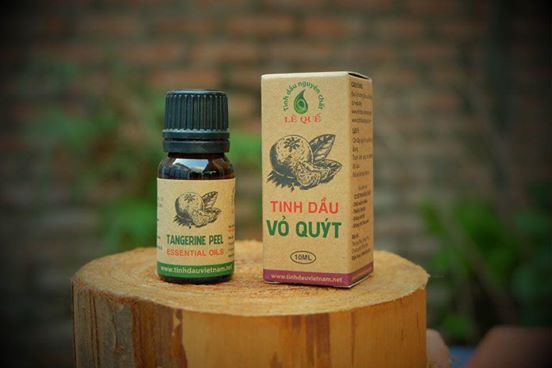 Tinh dầu vỏ quýt/vỏ bưởi nguyên chất Lê Quế. Tangerine peel/Pomelo peel essential oils 10ml