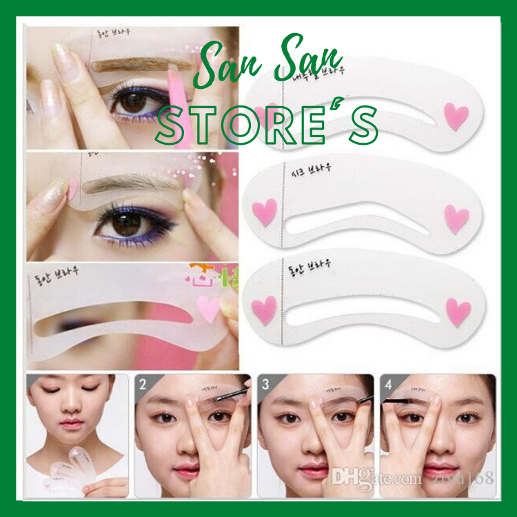 Khuôn Kẻ Lông Mày Mini Brow Class Drawing Guide