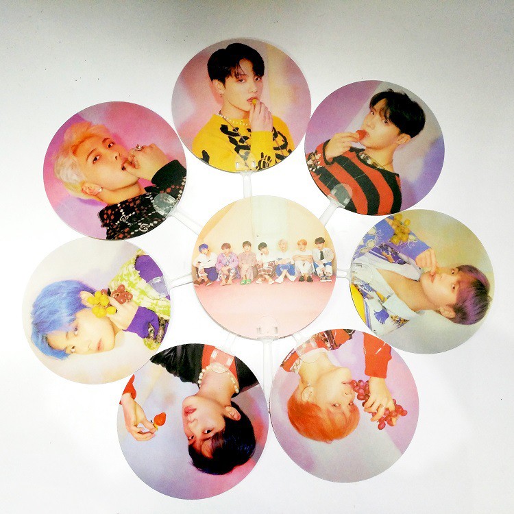 QUẠT BTS VÀ THÀNH VIÊN PERSONA GIÁ SIÊU RẺ CHỈ 7K/CÁI