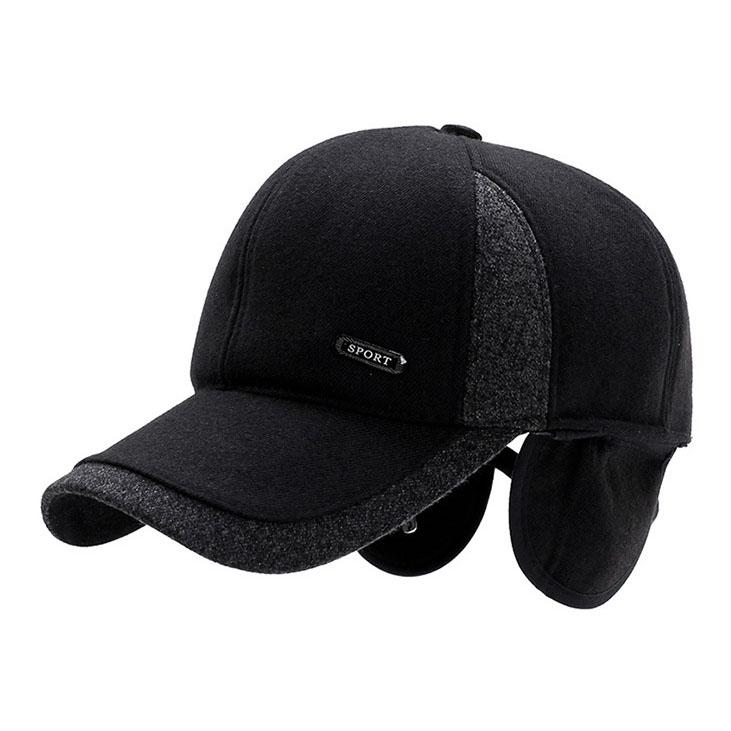 Mũ thời trang mùa đông – Nón kết logo lệch Sport line màu cực ấm áp