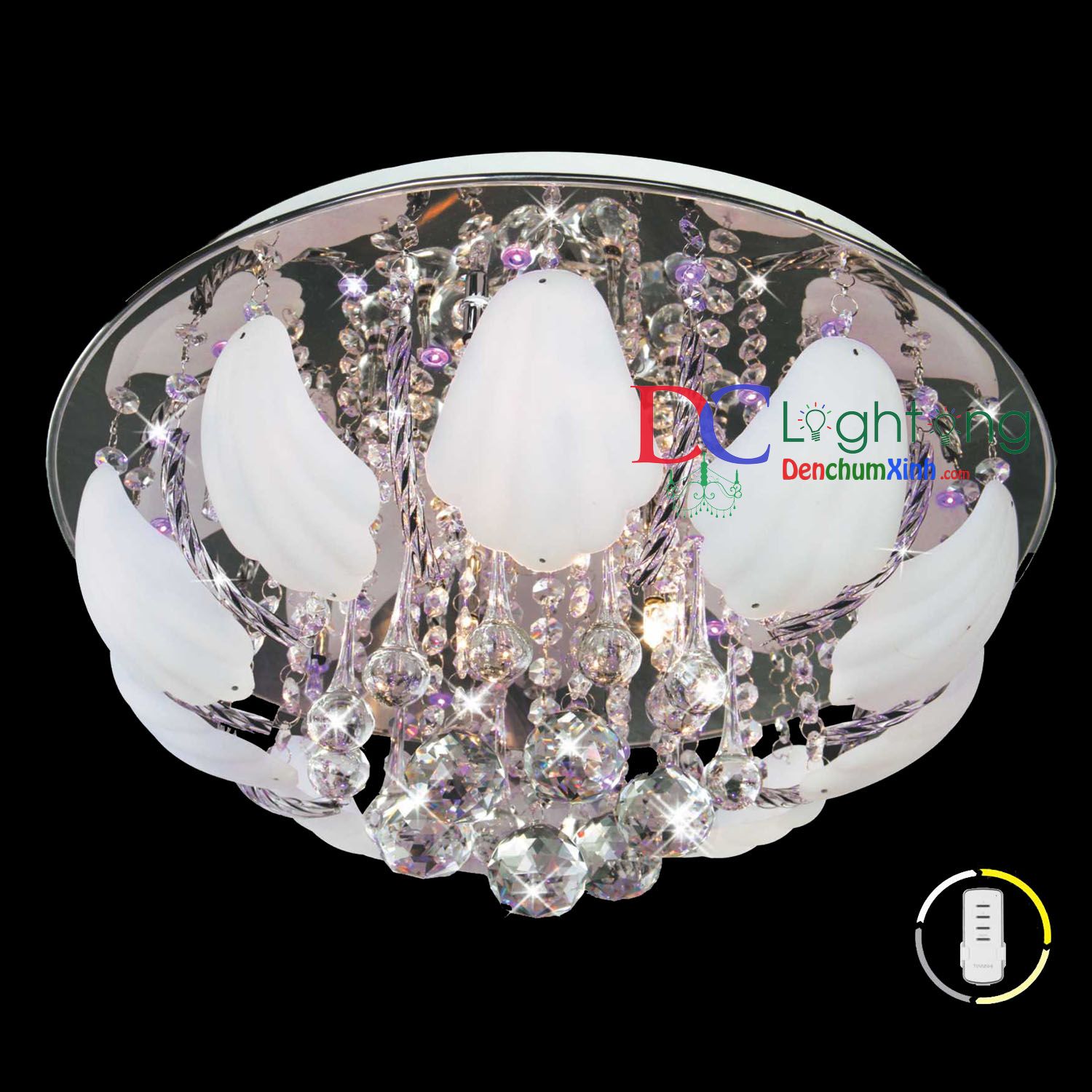 Đèn ốp trần LED DCX7604A ( Rộng 45cm ) Giá 2,830,000 Đồng*Miễn phí vận chuyển