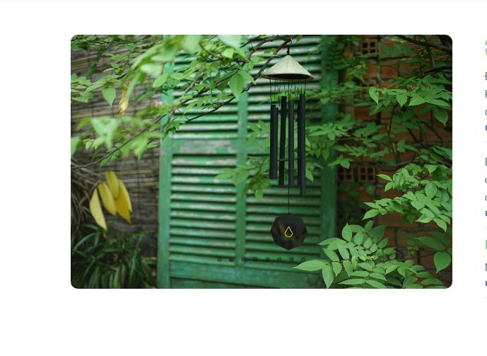 Bộ Chuông Gió Nhạc Thiền , chuông gió phong thủy ( Lấp Lánh ) - SS1