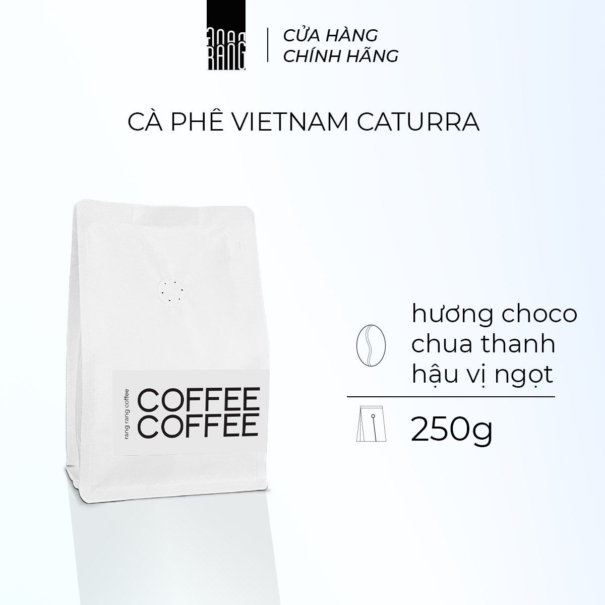Cà Phê Rang Xay Nguyên Chất Arabica - Pha Espresso, Pha Phin, Hương Socola, Chua Thanh rang rang coffee 250gr