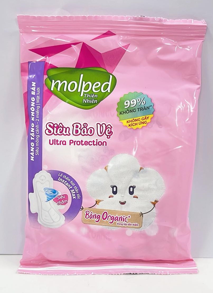 Băng vệ sinh Molped Ultra 2 miếng/ gói
