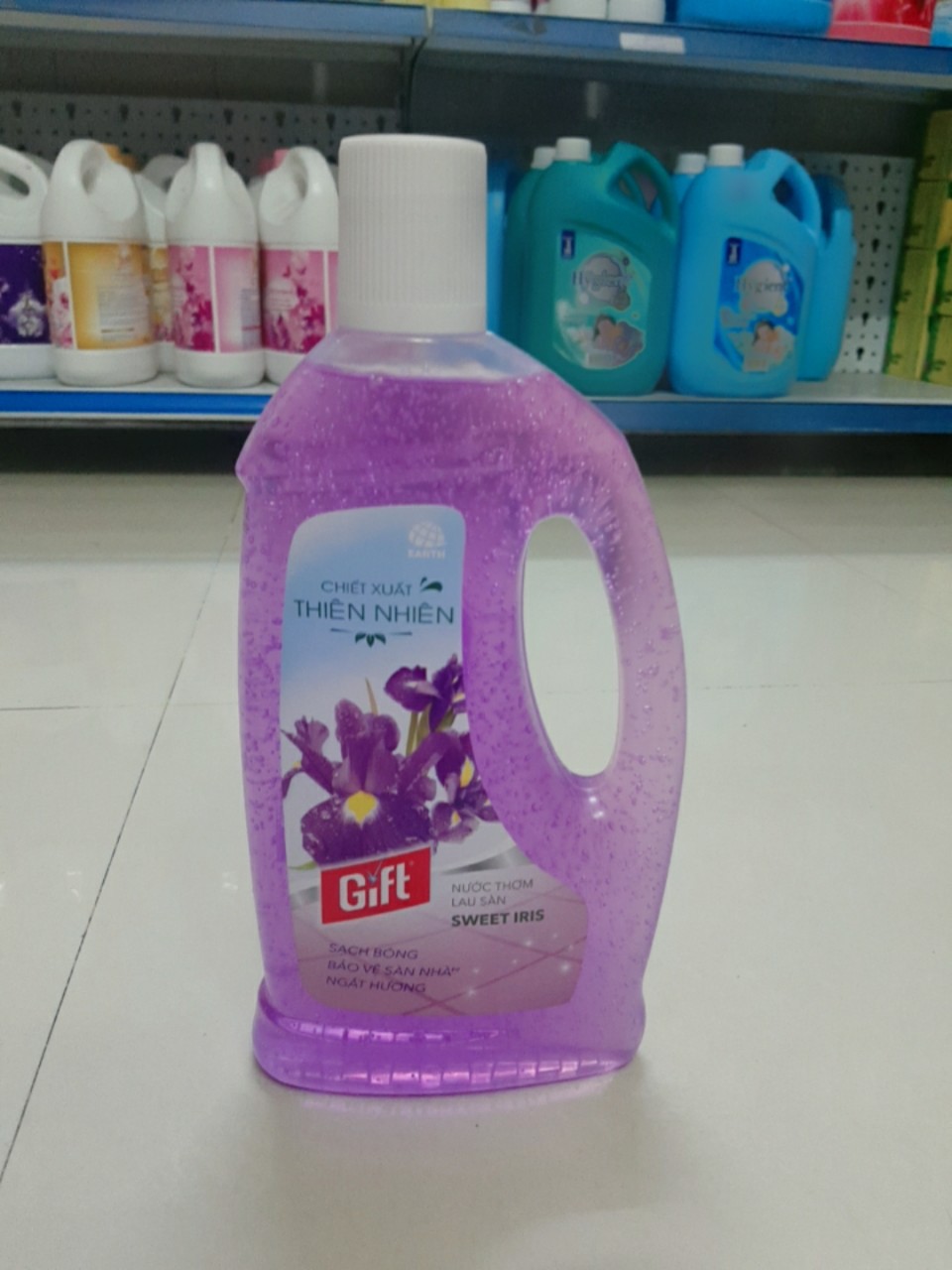 [HCM] Nước lau sàn Gift Hương SWEET IRIS 1000ml