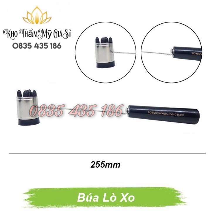 Búa lớn lò xo diện chẩn - bộ dụng cụ diện chẩn