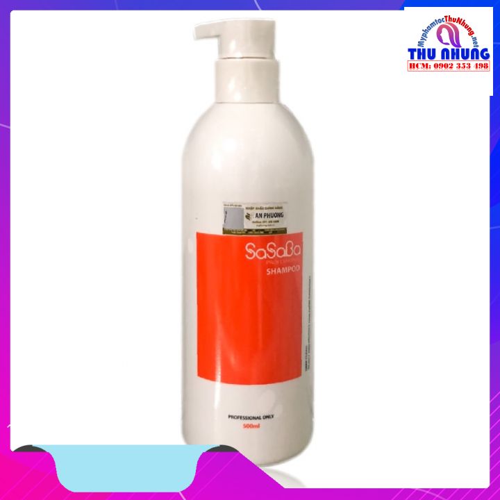 Dầu gội phục hồi tóc khô xơ hư tổn sasaba 500ml mẫu mới 2019