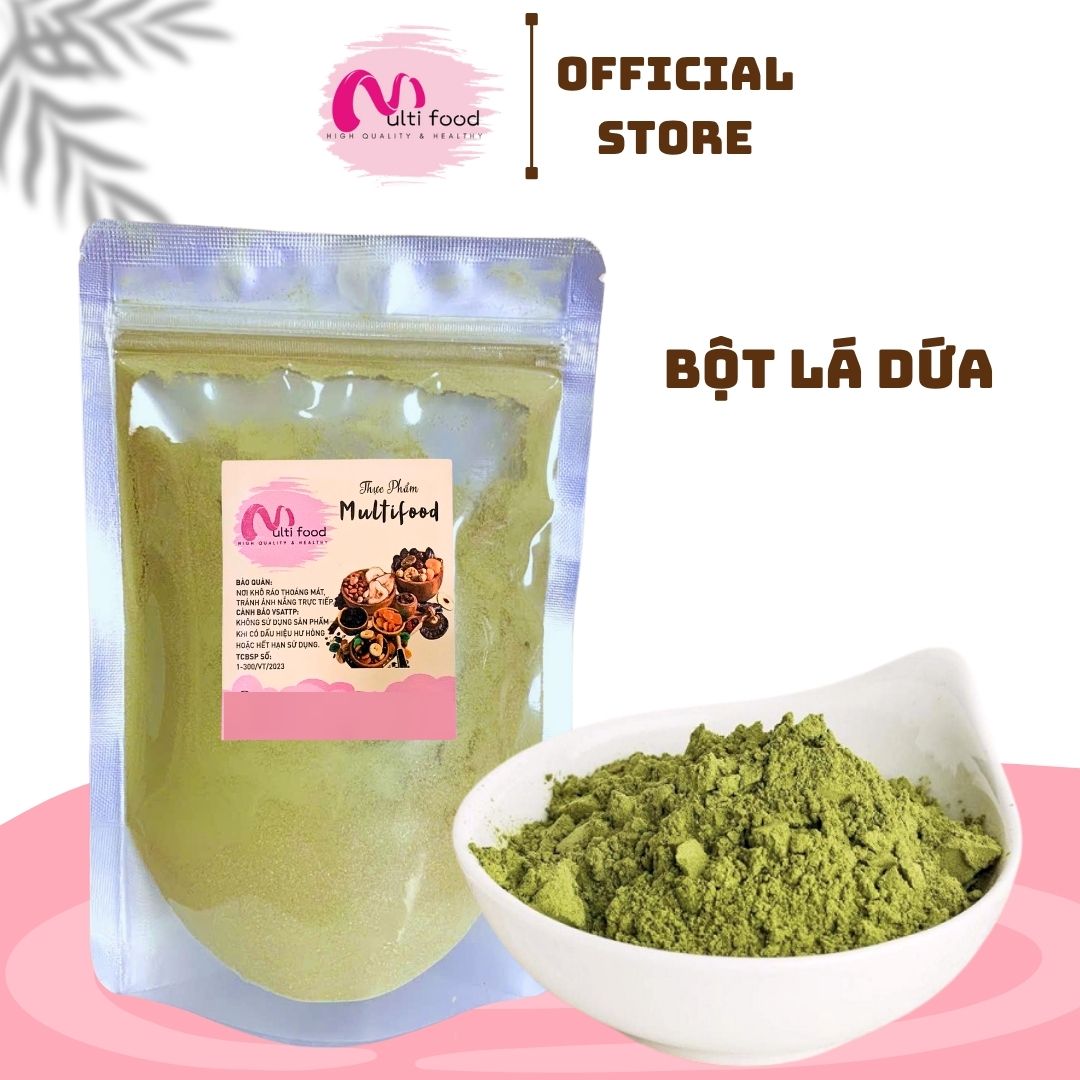 Bột Lá Dứa ( Lá Nếp ) multifood 100G