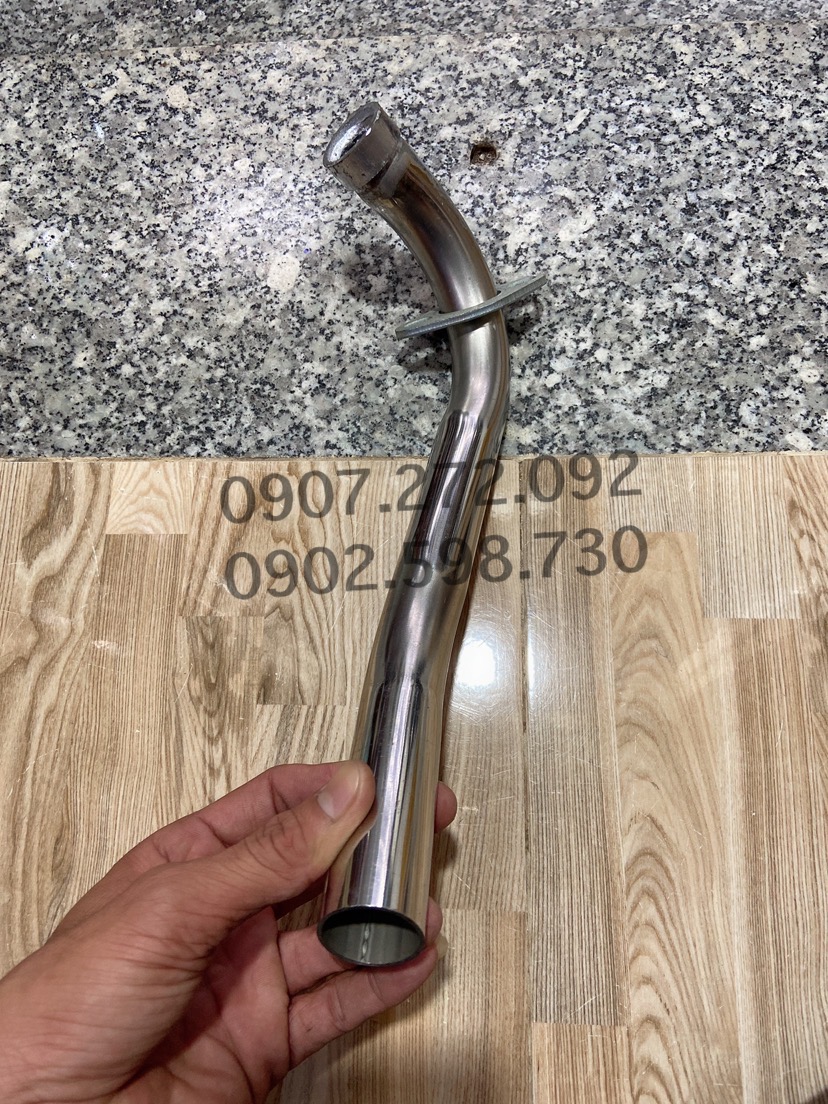 cổ pô inox phi 32mm cho Mio / Nouvo 1 2 3