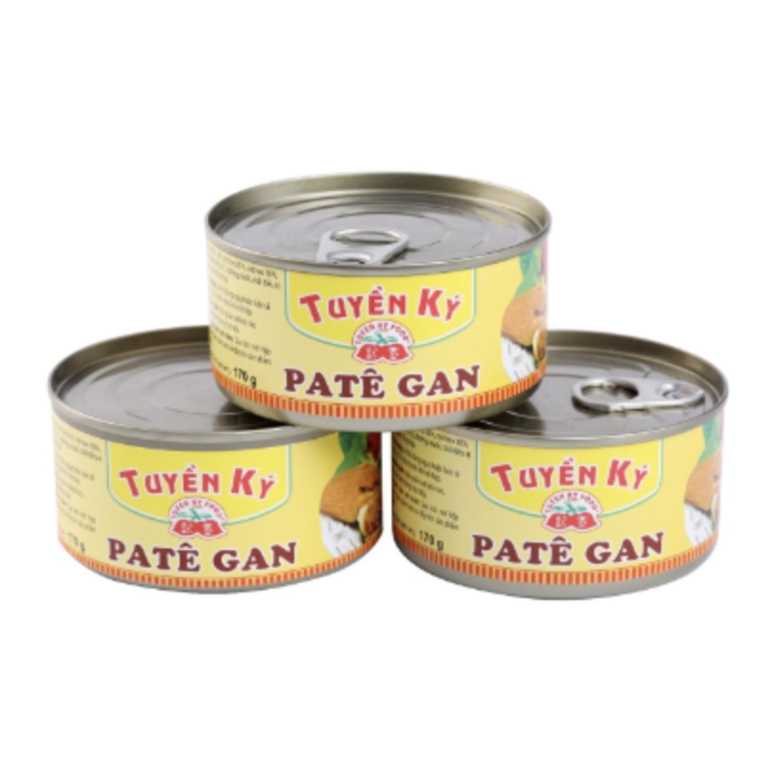 Pate gan đóng hộp 170g– tuyền ký