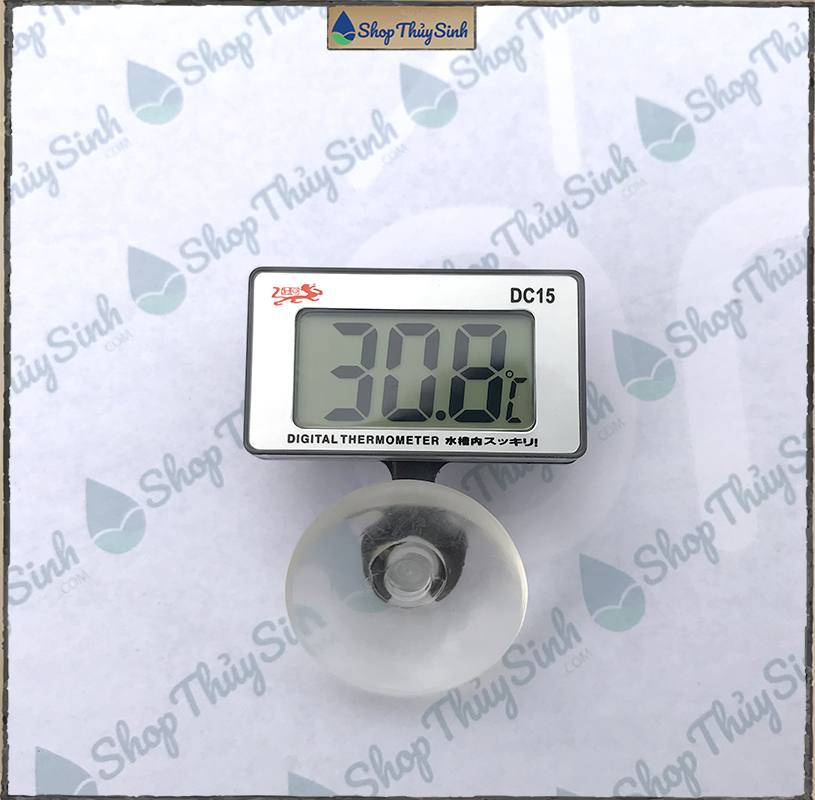 Nhiệt kế điện tử Isa đo nhiệt độ hồ cá và thủy sinh