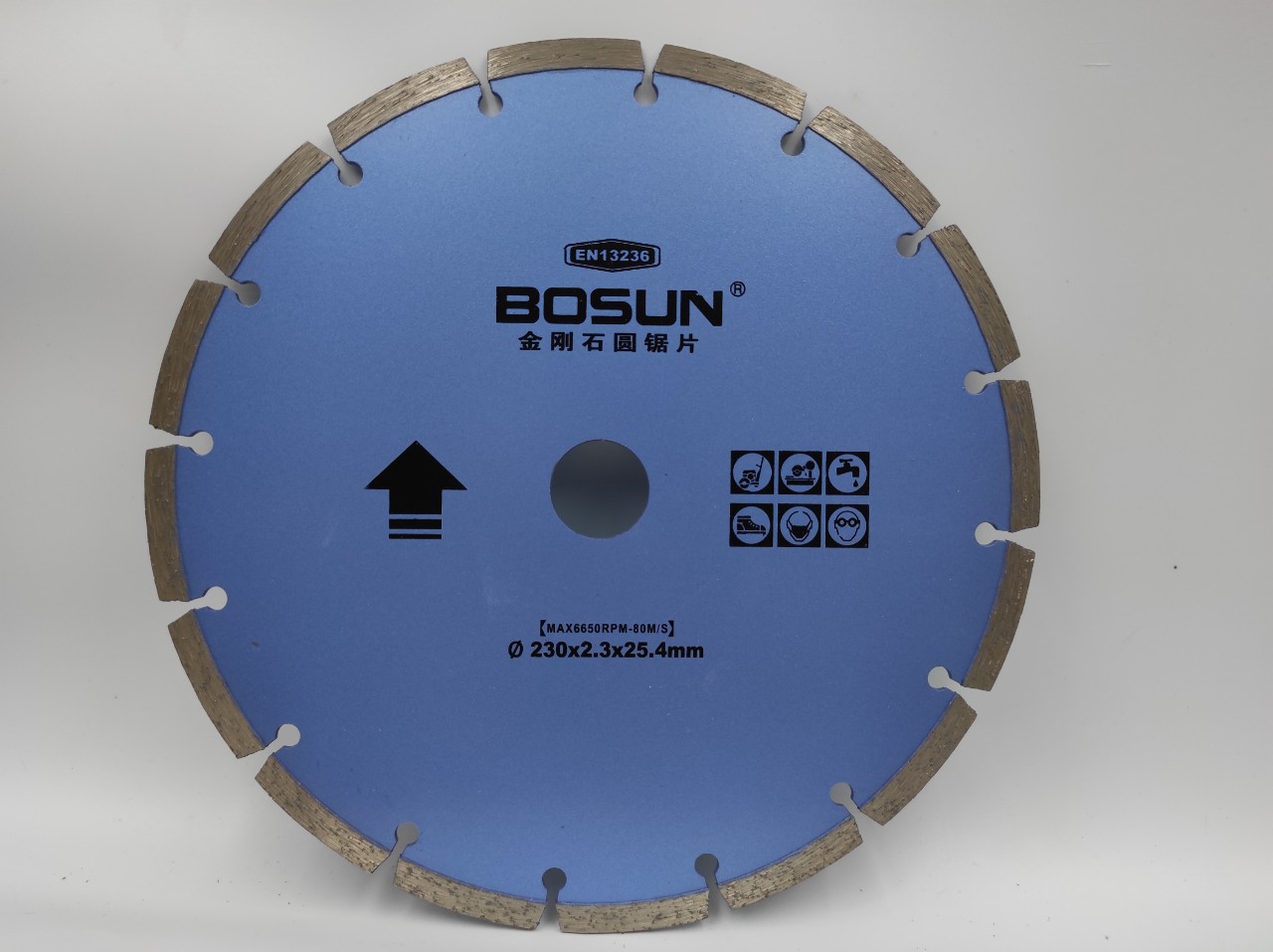 Lưỡi Cắt Đá, Lưỡi Cắt Gạch, Cắt Bê Tông Bosun 230 Hàng Công Xưởng