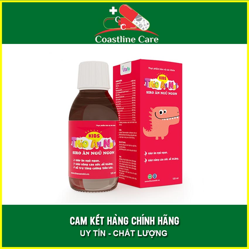 THẢO AN NHI SIRO ĂN NGỦ NGON 125ml - Coastlinecare Pharmacy