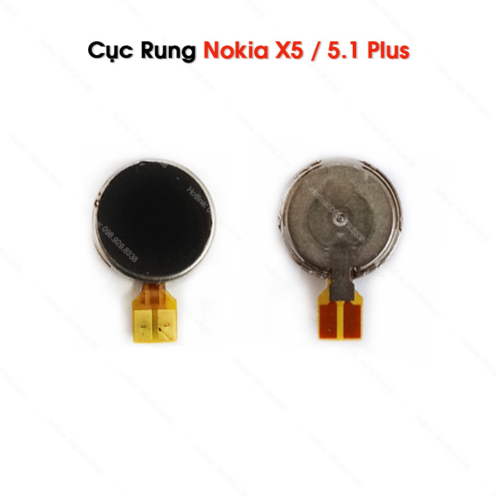 Motor rung điện thoại nokia x5 2018 / 5.1 plus zin bóc máy