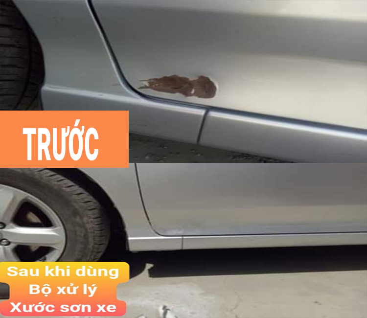 Bộ xóa xước sơn xe oto màu Bạc