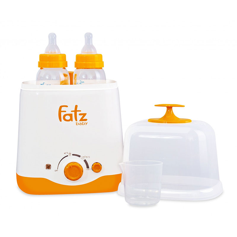 [THANH LÝ] MáyHâm Sữa Tiệt Trùng FATZ BABY FB3012SL 2 Bình Cổ Rộng (Hâm Sữa, Hâm Thức Ăn, Tiệt Trùng),Công Nghệ Hâm Nóng Và Giữ Ấm PTC Rất Hiệu Quả Nhập Khẩu Từ Nhật Bản