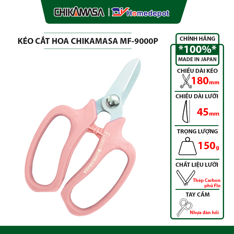 Kéo cắt hoa quả cao cấp Nhật Bản Chikamasa MF-9000P