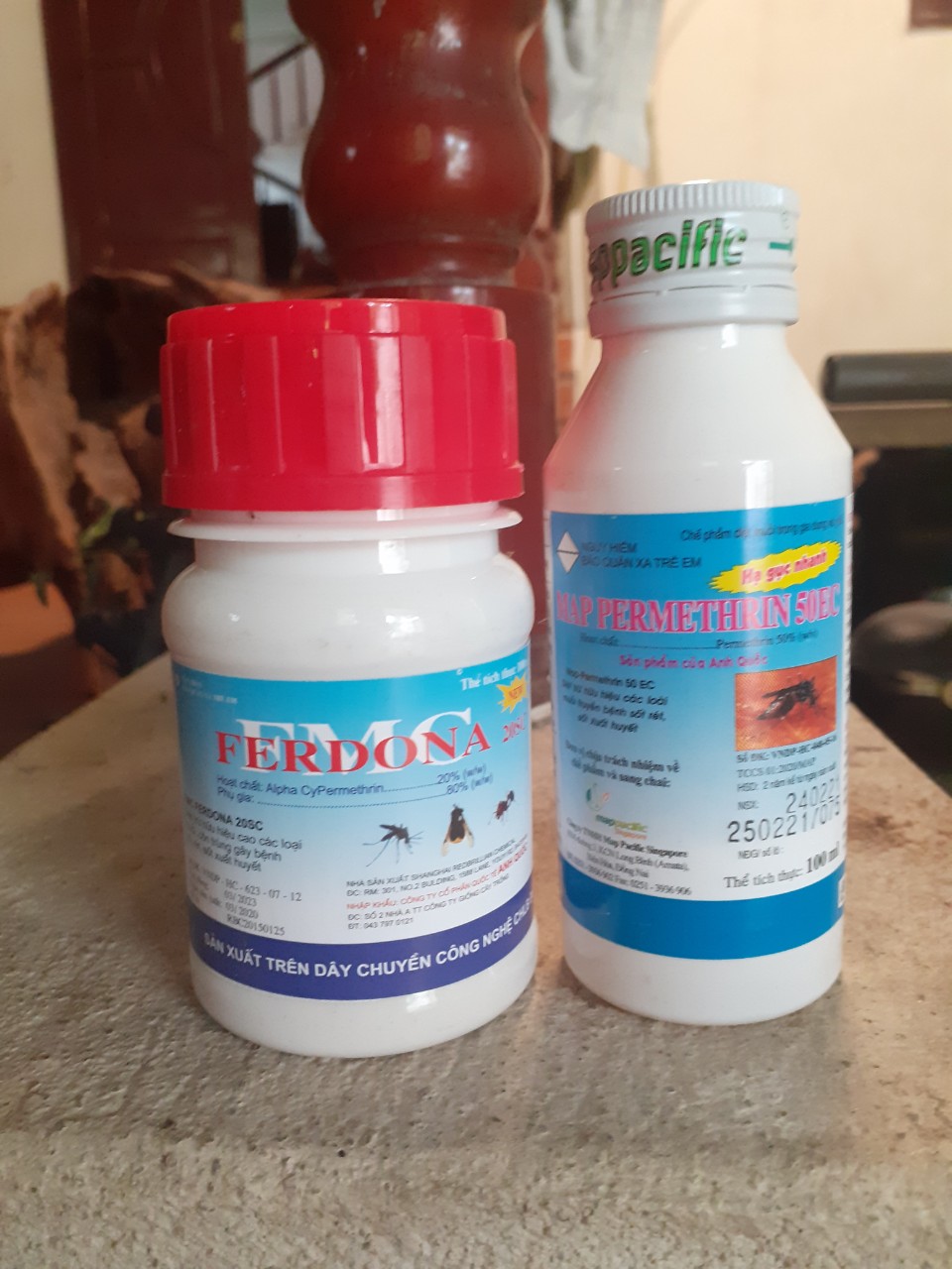 "Hoàn tiền đến 10%" THUỐC DIỆT RUỒI MUỖI VE MÒNG phun 250m2 kéo dài 6 tháng đến 1 năm (gồm 2 chai)
