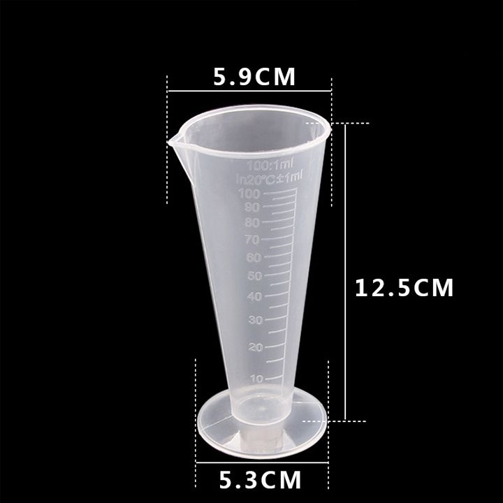 Ca đong 100ml có vạch chia định lượng