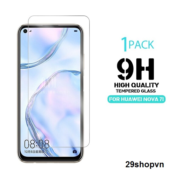 Kính cường lực Huawei Nova 7i (Loại Thường, Không Full Màn)