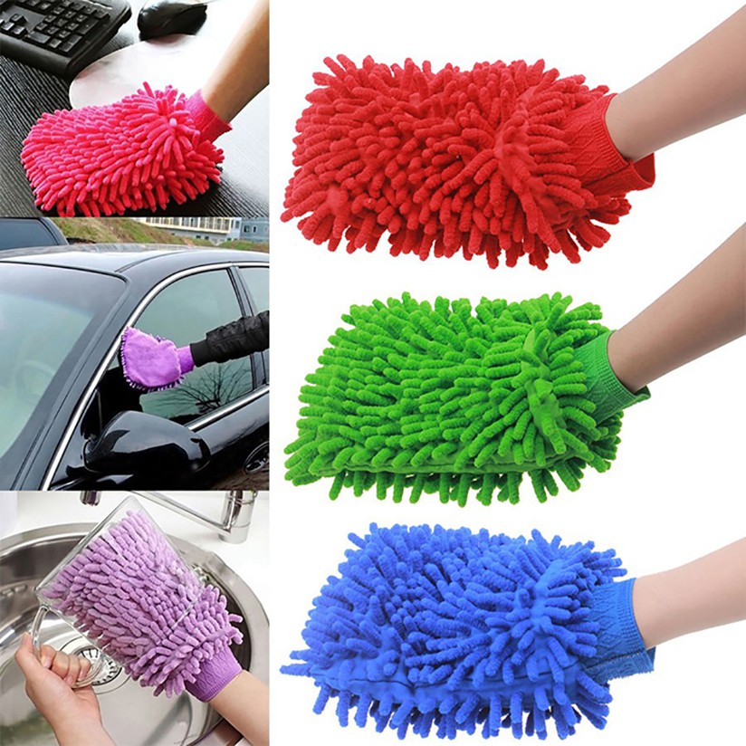 Gang Tay San Hô Siêu Dày Dặn Rửa Xe Chuyên Dụng