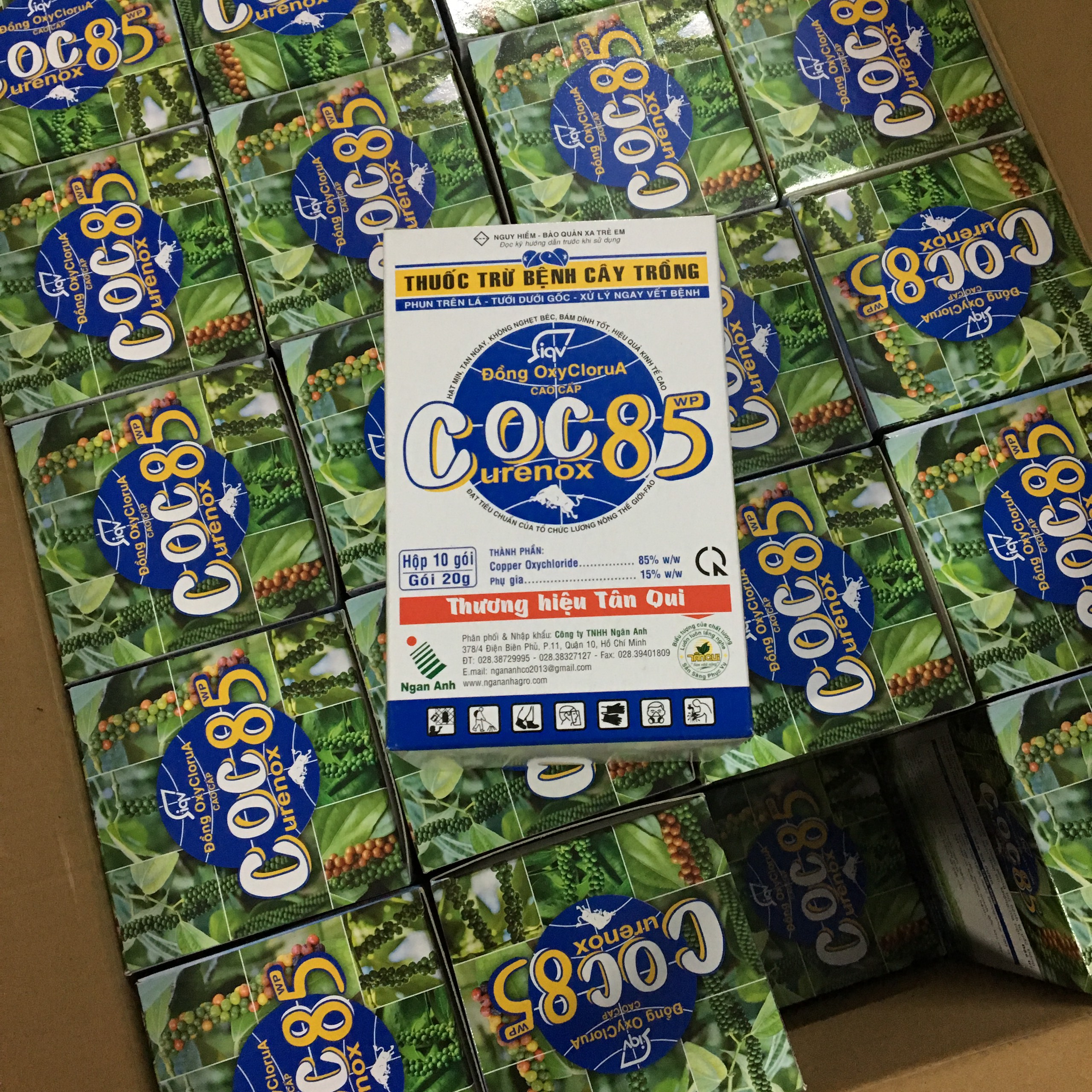 SÁT KHUẨN TRỪ NẤM CÂY TRỒNG COC 85 - COC85 1 GÓI 20GR - SỬ DỤNG RỬA VƯỜN, TẨY RONG RÊU, GIÚP XANH LÁ, DÀY LÁ