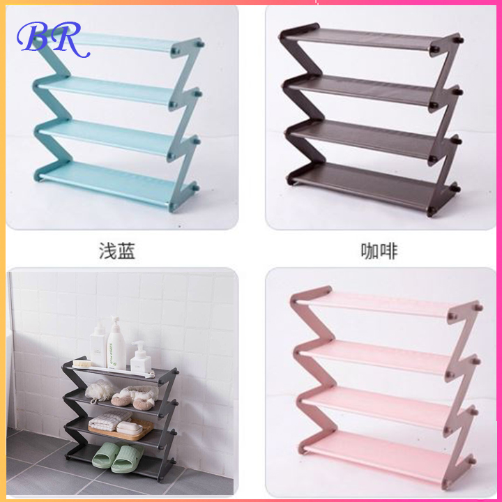 Kệ giầy dép chữ Z 4 tầng đa năng