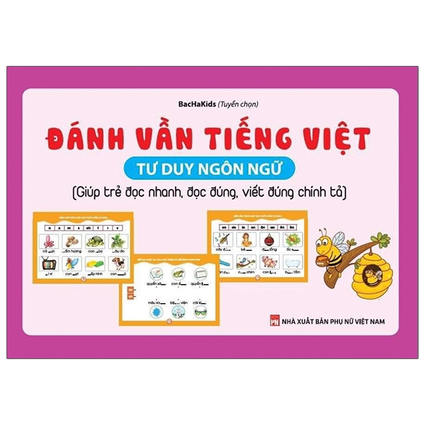 Fahasa - đánh vần tiếng việt - tư duy ngôn ngữ