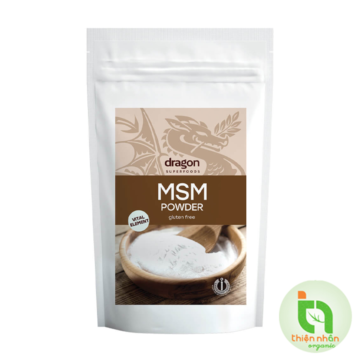 Bột lưu huỳnh msm hữu cơ dragon superfoods 200g - msm powder