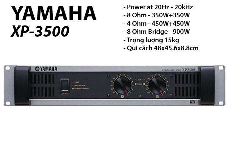 Cục đẩy công suất yamaha xp3500