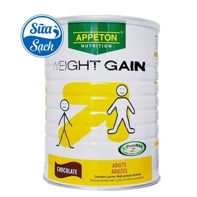 Sữa Tăng Cân Appeton Weight Gain Vị Choco 450Gr (Date  mới)
