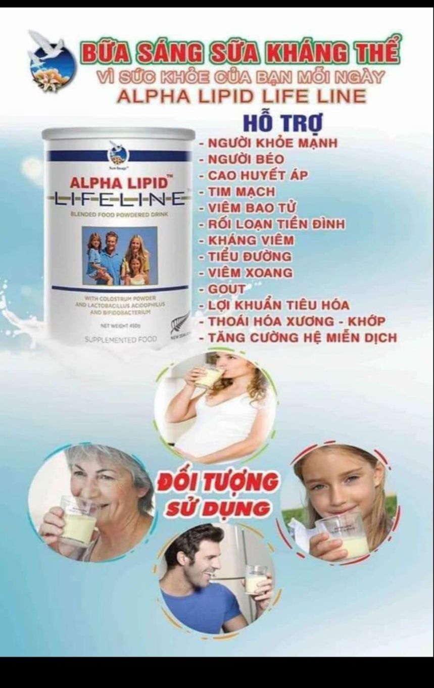chương trình đặc biệt sữa non alpha lipid , sữa non , sữa miễn dịch