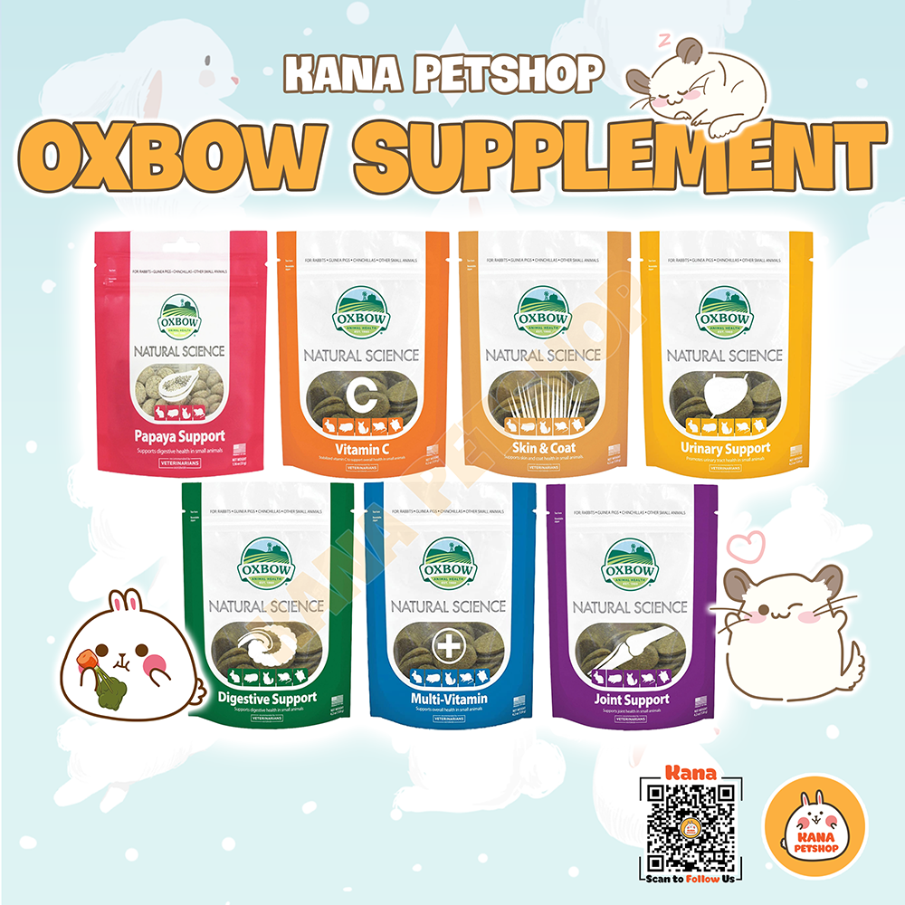 Oxbow natural science freeship date mới oxbow viên hỗ trợ dinh dưỡng cho guinea pig thỏ chinchilla ...