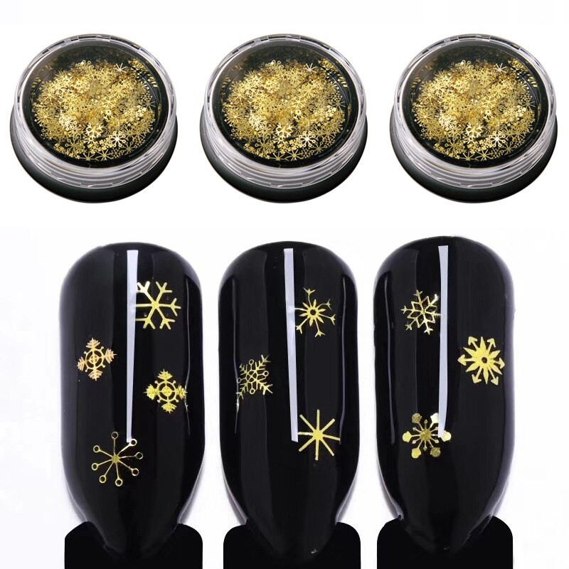 Hũ chamr trang trí móng noel siêu nhiều -phụ kiện nails minh anh